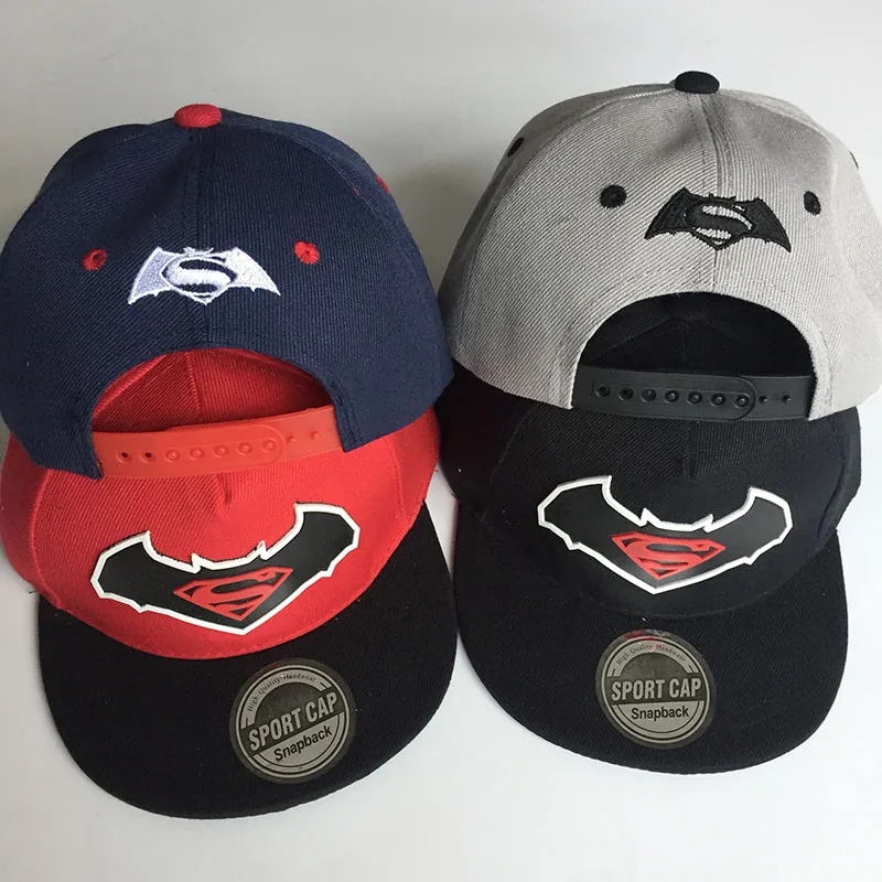 

2019 New Kid Baseball Caps For Children Boy Girl Cartoon Captain America Superman Batman Hip Hop Hats Adjustable Sport Cap Child