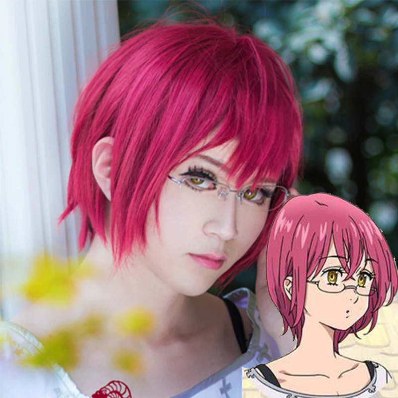 Nanatsu No Taizai七つの大罪gowther赤ショートボブアニメコスプレかつら Cosplay Lace Front Wig Cosplay Ringwig Synthetic Aliexpress