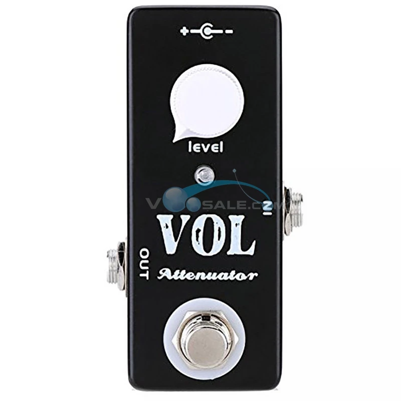 Mosky Mini VOL Attenuator Pedal Electric Guitar Effect Pedal With True Bypass Guitar Accessories