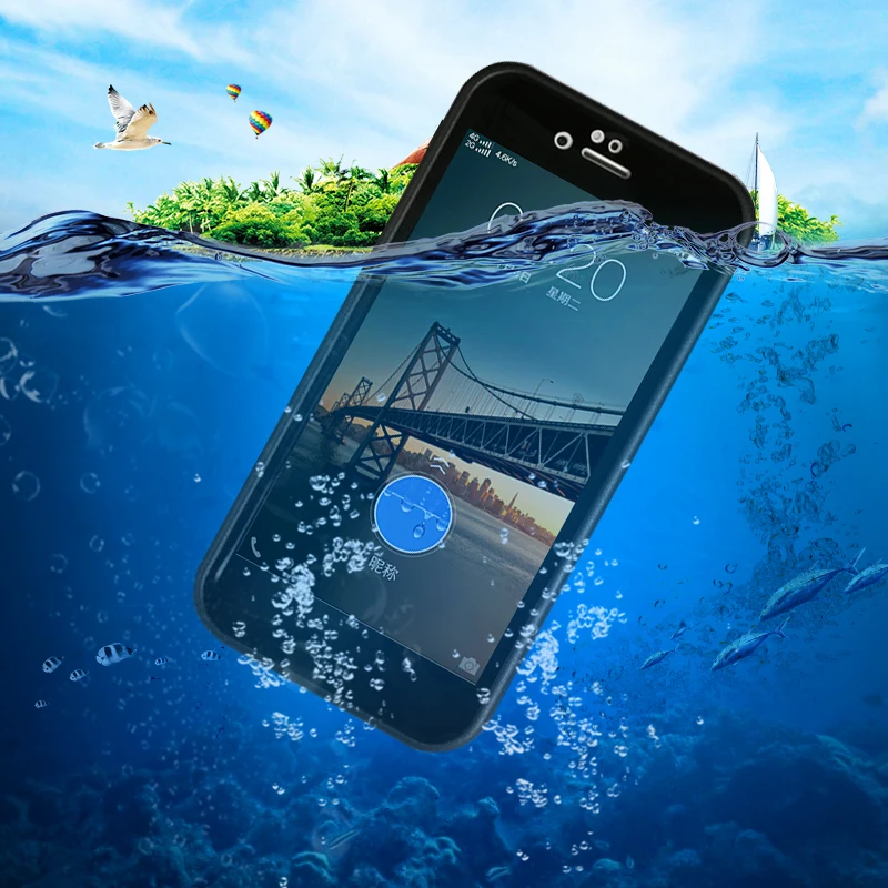 Remax-Waterproof-Phone-Case-for-iPhone-6-6s-Plus-Outdoor-Sport-Swimming-Back-Cover-For-iPhone