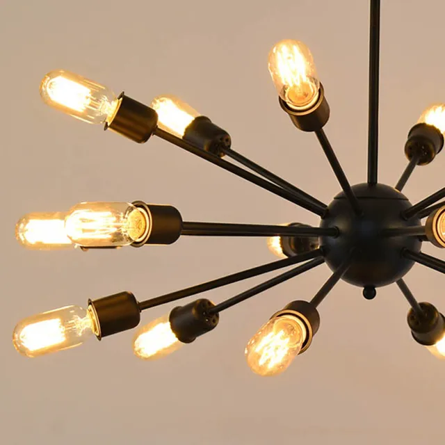 Black Wrought Iron Chandelier Lighting Vintage Metal Black Wrought Iron Chandelier Lighting Vintage Metal Large Antique With 18 Lights Painted Finish E27