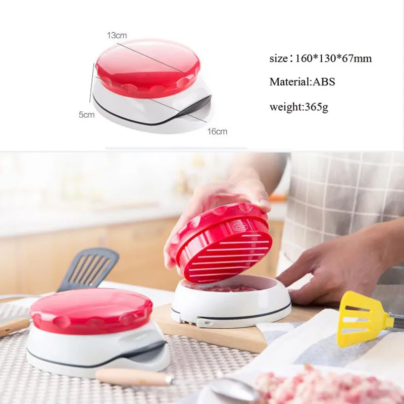 JINJIAN Новый DIY пресс инструмент для мяса гамбургеров новая форма нарезки пищевой