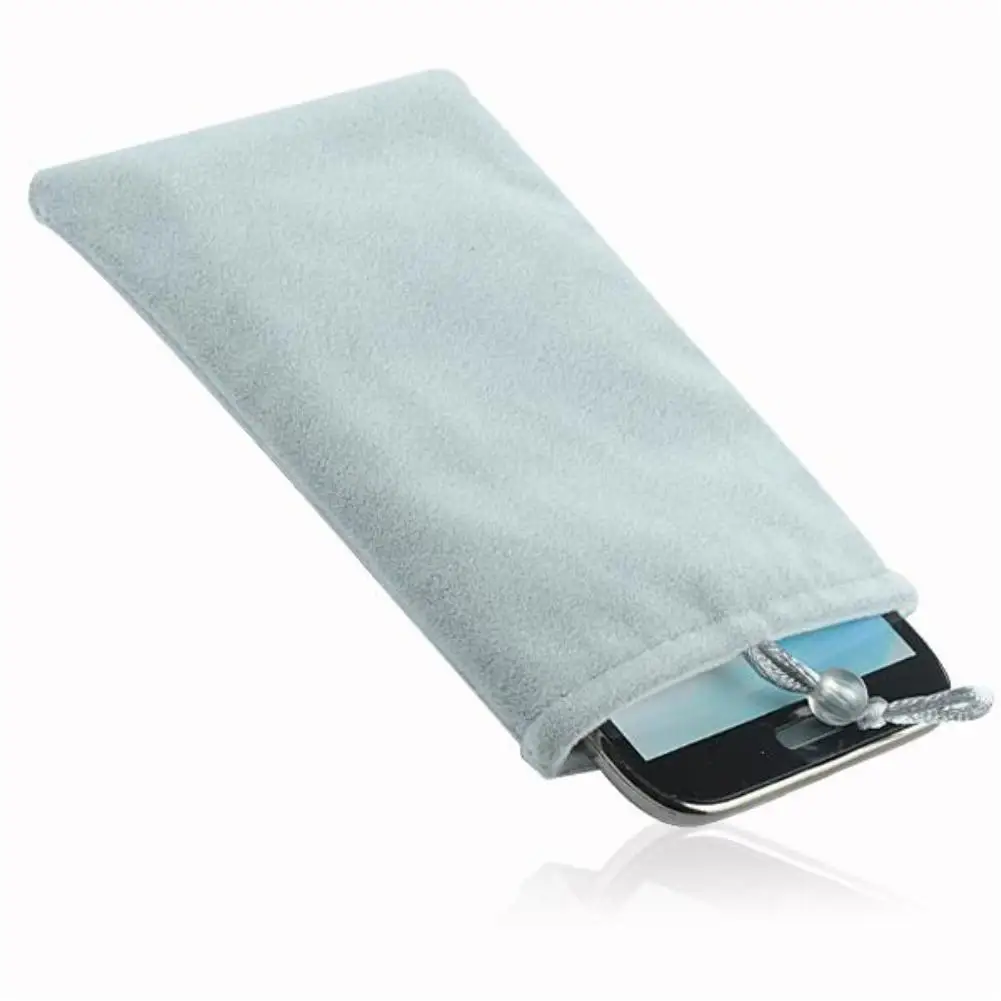 Универсальная фланелевая Мягкая тканевая сумка для iphone для samsung телефона MP3 Mp4 мобильного телефона Портативная сумка для huawei для Xiaomi LG