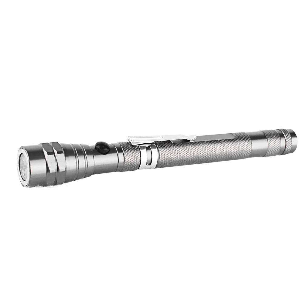 

Outdoor Flash Light 3x LED Telescopic Flexible Magnetic LED Flashlight Torch Spotlight For Camping Hunting Climbing