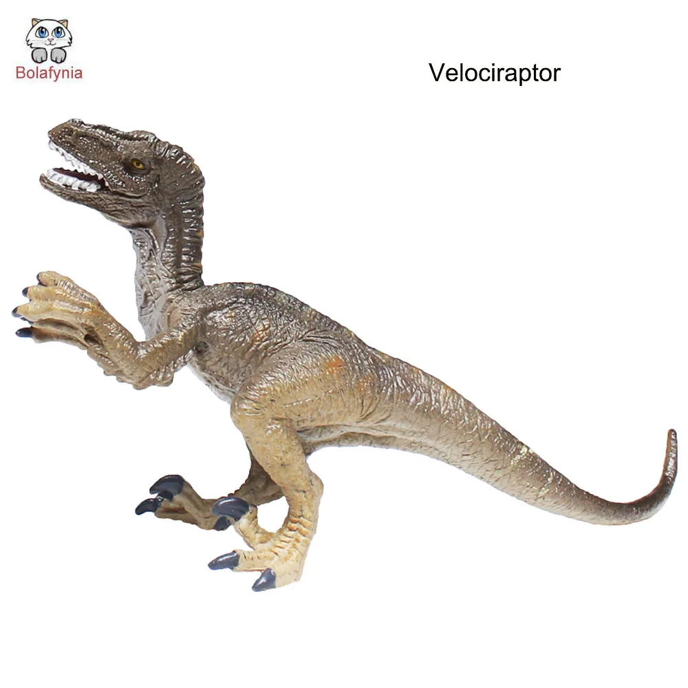 Bolafynia детская игрушка velociraptor модели динозавров для маленьких детей игрушка для Рождество подарок на день рождения