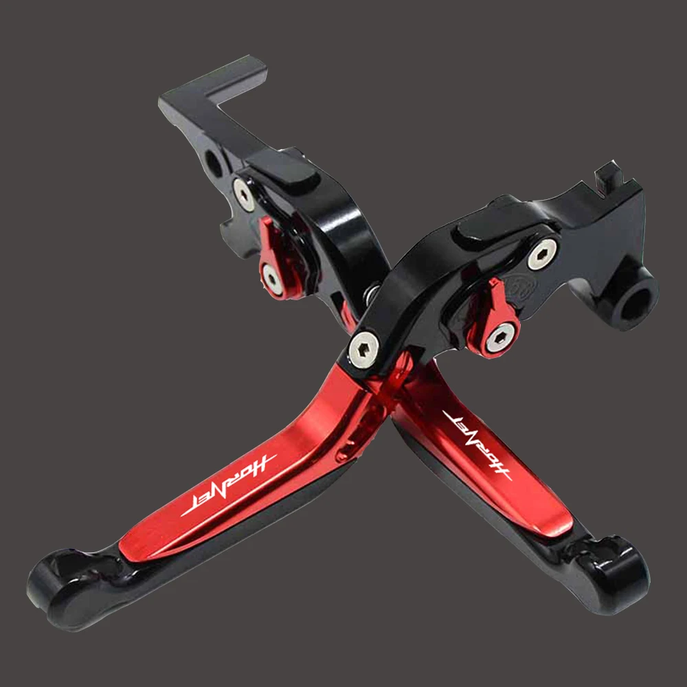 Laser LOGO (Hornet) Motorcycle Clutch Brake Lever CNC Aluminum Adjustable Levers For Honda CB900 CB 900 Hornet 2002 2003-2007
