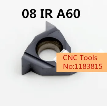 

10pcs 08 IR A 60 ,Indexable Tungsten Carbide Threading Lathe Inserts for Threaded Lathe Holder,suit SNR0008K08 OR SNR0007K08