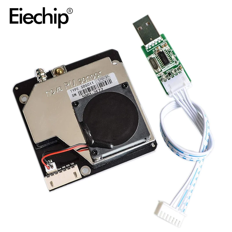 

Nova PM sensor SDS011 High precision laser pm2.5 air quality detection sensor module Super dust dust sensors, digital output diy