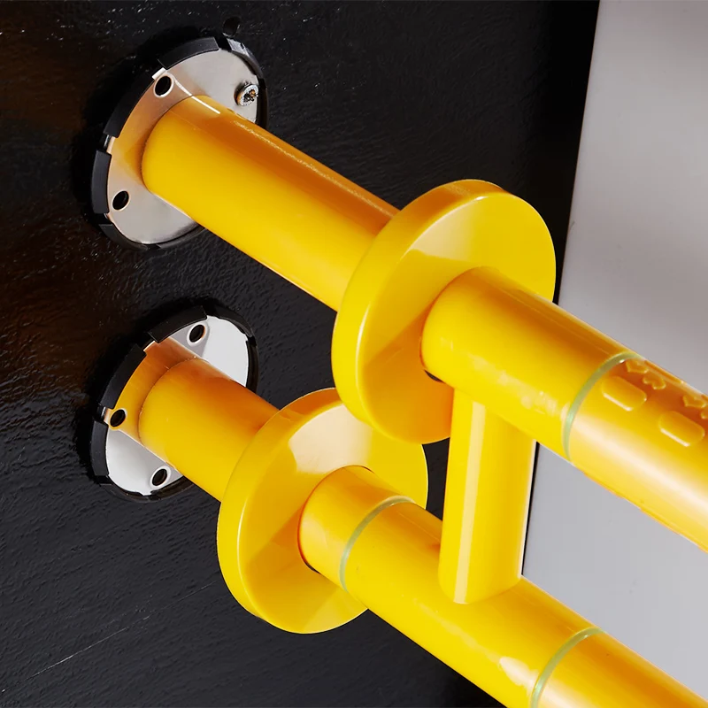 IWJOO Toilet Safety Rails Stainless Steel Bathroom Handrails Wall Mount Elderly Pregnant Women Anti Slip Grab Bar Luminous