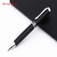 Красивое качество 300 классическая черная деловая офисная средняя шариковая ручка древние монеты отделка