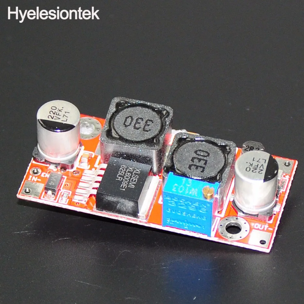 

XL6009 4A DC-DC Step Up Down Converter Boost Buck 20W 5-32 to 1.2-35V Adjustable Variable Module Power Supply Voltage Integrated
