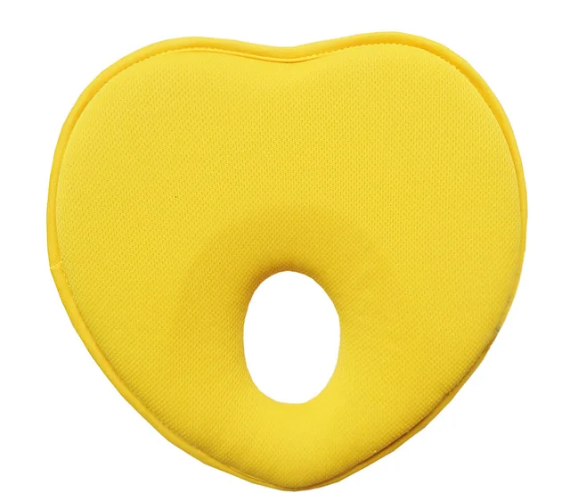 Baby Heart Shape Pillow Infant Toddler Sleep Positioner Anti Roll