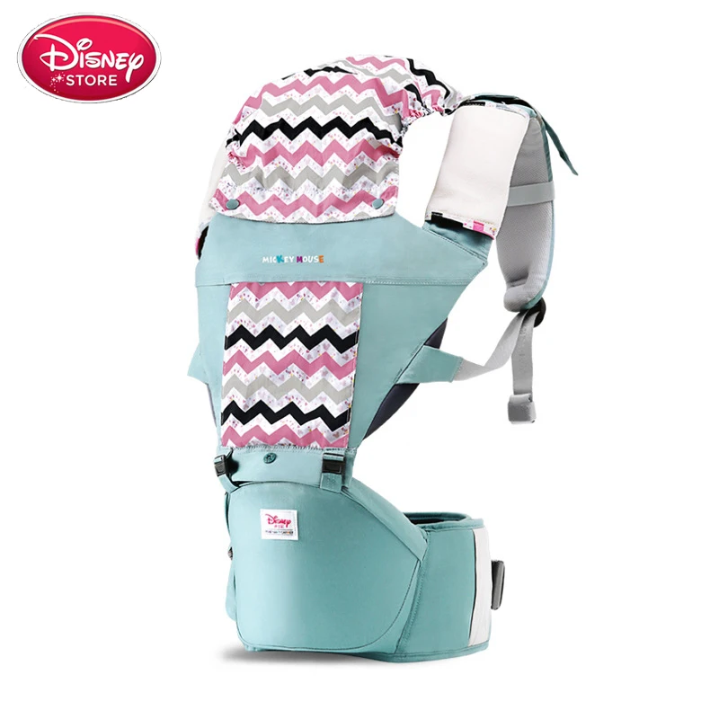 Disney Baby Carrier Слинг новорожденных Мягкие младенческие рюкзаки обёрточная бумага дышащая обёрточная бумага рождения удобный уход за ребенком - Цвет: green