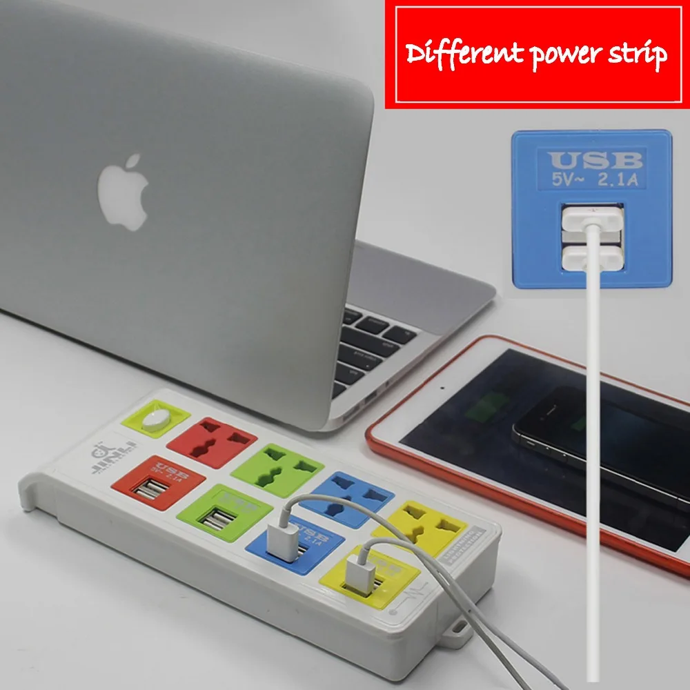 Цена Универсальный разъем преобразования platooninsert 8 usb удлинитель с ЕС Великобритания США типа