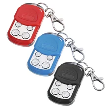 Wireless Universal Remote Control Car Key 433mhz Electric Garage Door Remote Control Key Fob Controller for Garage Door Tools electric control lock remote control system press on release off time delay 3 12s garage entrance door remote controller 315 433