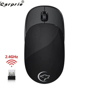 

CARPRIE 2.4G Wireless Mouse Gaming Mice Sliding Cover Mute Mouse Light Portable Gamer Mouse for Office Computer PC Home 90703