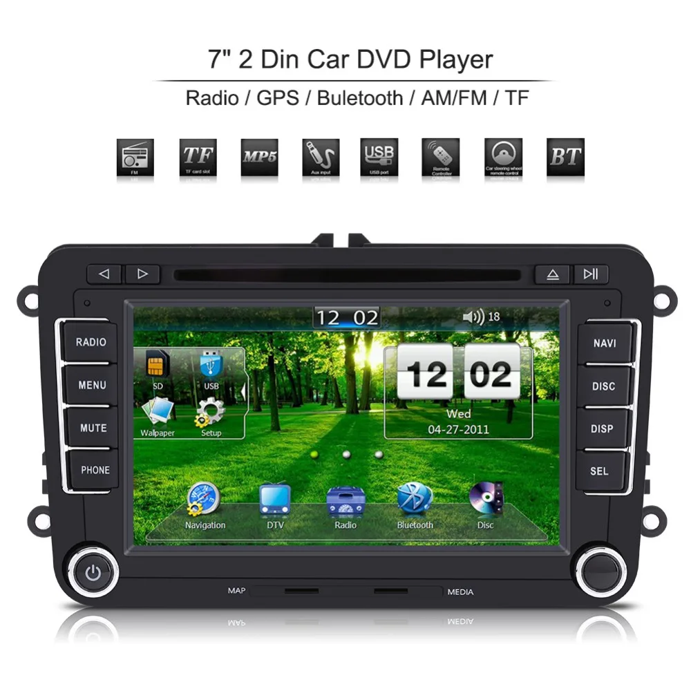 Discount 2 Din 7" DVD Player Car Radio Car PC Stereo Head Unit GPS Navigation for VW/VW/PASSAT/Golf/Skoda/Seat 0 Discount 2 Din 7" DVD Player Car Radio Car PC Stereo Head Unit GPS Navigation for VW/VW/PASSAT/Golf/Skoda/Seat 0