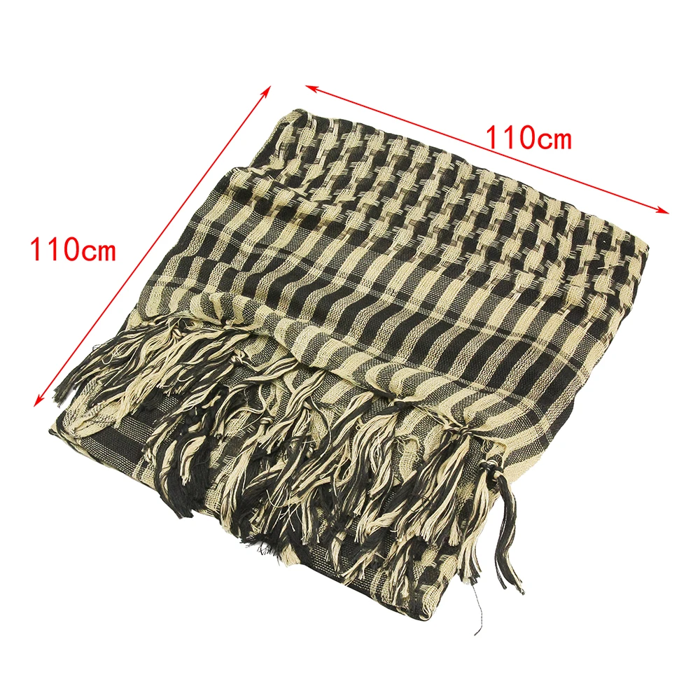 Тактический шарф в арабском стиле шаль Keffiyeh Shemagh Desret маска велосипедная шейный
