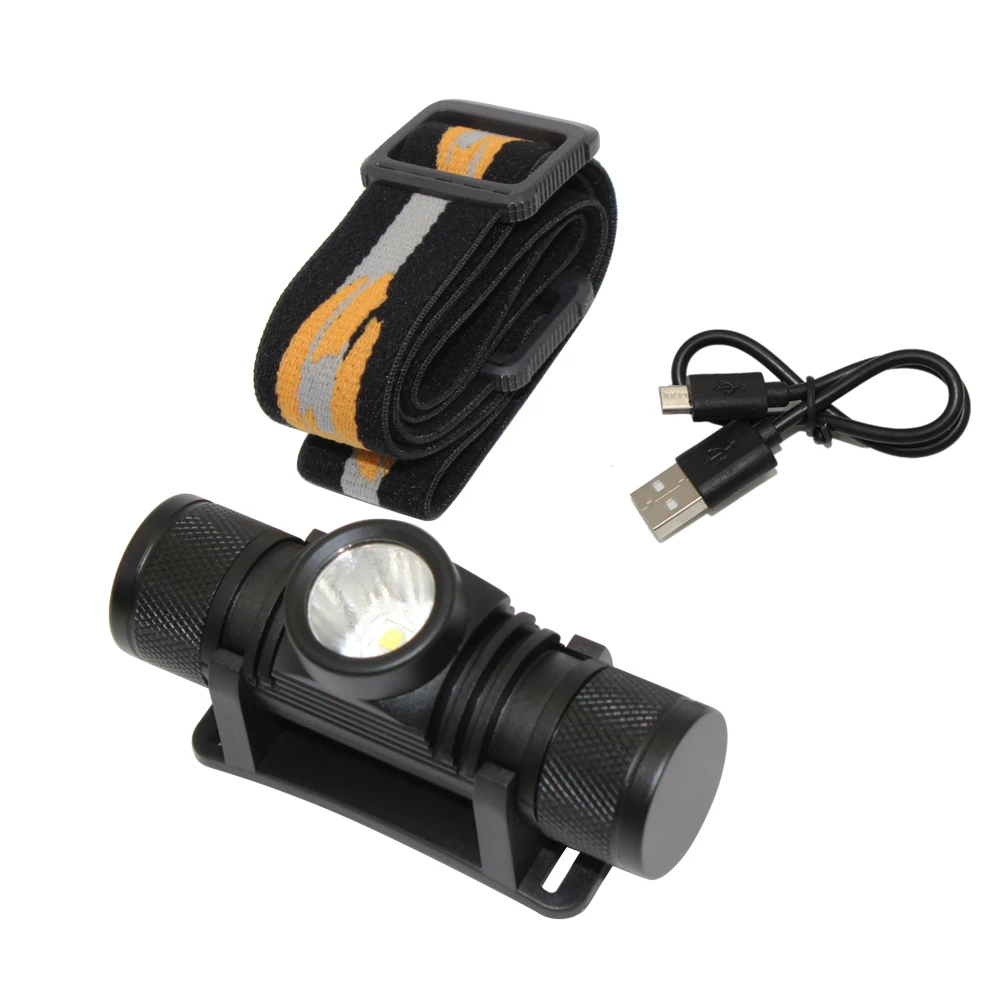 LED Headlamp USB Charging Interface Cycling Headlight (4)