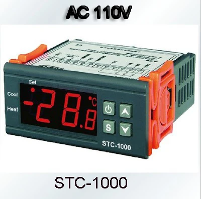 

Free Shipping,AC110V Newest Digital LCD Thermostat Regulator Temperature Controller Thermocouple