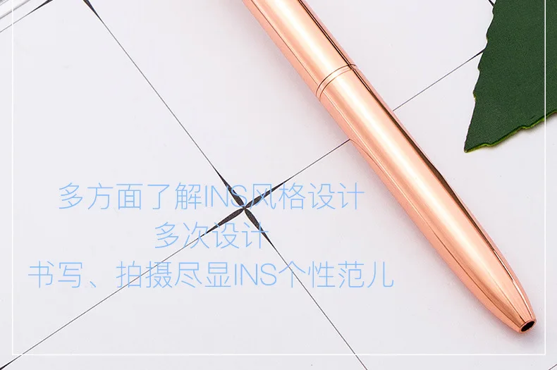Bola de Metal Material de Escritório Kawaii Esferográfica Caneta Diamante Moda Escola Estudantes Presente Prêmios 7 diamante moda escola material de escritório estudantes presente prêmios