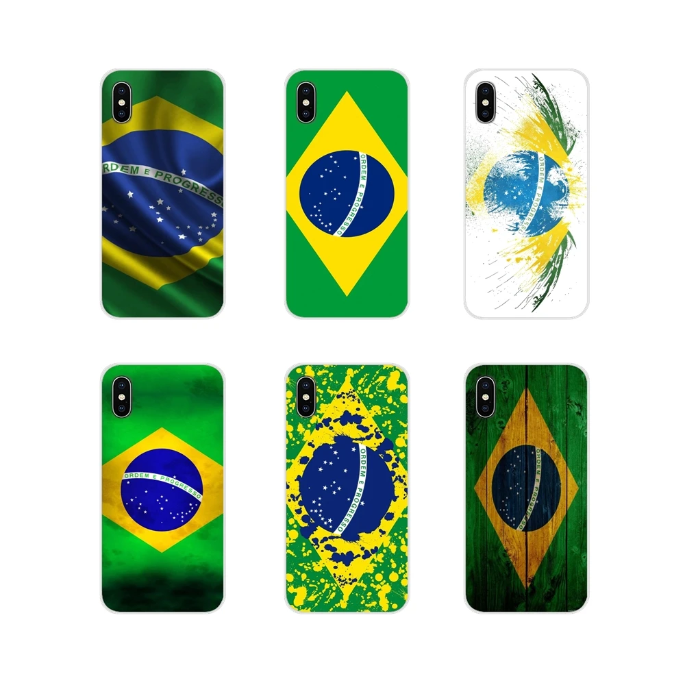 

Accessories Phone Cases Covers Brazil flag For Xiaomi Mi4 Mi5 Mi5S Mi6 Mi A1 A2 5X 6X 8 9 Lite SE Pro Mi Max Mix 2 3 2S
