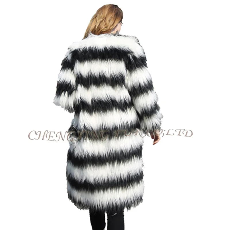 CX-G-A-254 популярные горячие продажи ручной работы женская зимняя куртка из настоящей овечьей шерсти шуба