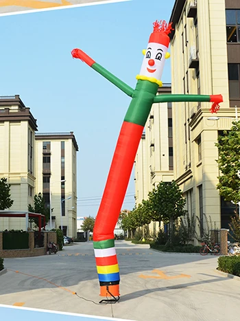 Inflatable Advertising Sky Dancer Air Puppet Wacky Waving Arm Flailing Tube Man - Цвет: Q