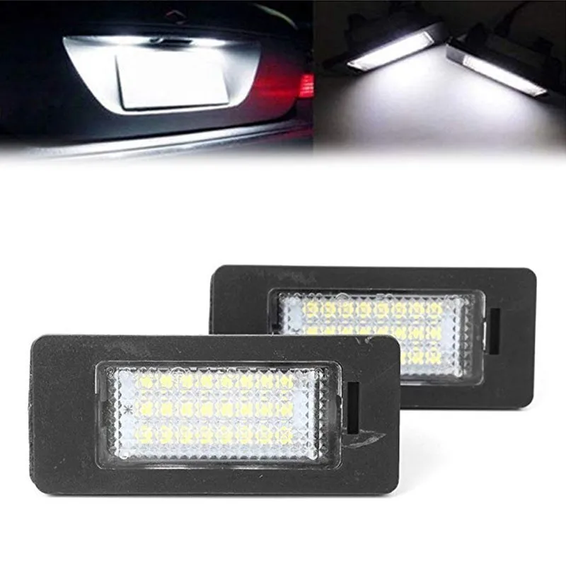 

2 pieces car LED Canbus license plate light for BMW series 5 E39 E39 M5 E60 sedan E61 tour E60 M5 new LED light plate Error free