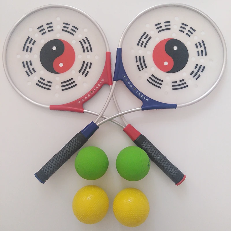 Tai Chi ракетка набор Китайский Kongfu китайский ушу боевые искусства Taiji Rouli мяч спорт - Цвет: Type B