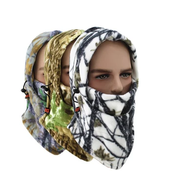 

12PCS / LOT SINGYOU Winter Cap Warm Fleece Camouflage Cap Balaclava Trekking Riding Ski Windproof Face Mask Hat