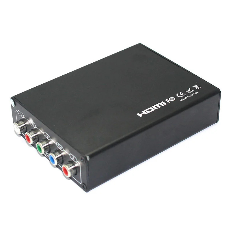 Новый 1080P HD HDMI в компонентный YPbPr видео и R/L аудио адаптер конвертер AV с поддержкой