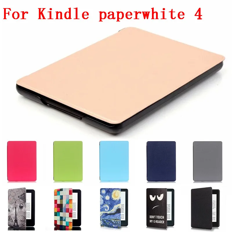 Чехол funda для Amazon Kindle paper белый смарт-чехол бумажный 4 Бумажный white4 2018 6 дюймов