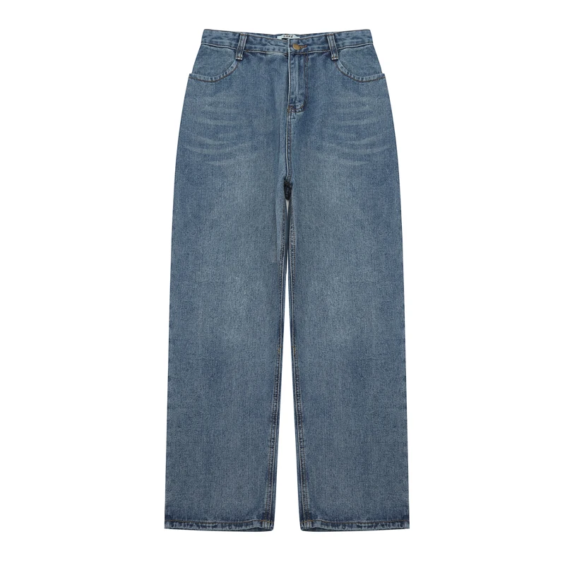 Recto 1 Vaqueros Mujeres Las Tobillo Nueva Moda Suelto De 2019 Longitud Pierna Primavera Pantalones RxOZzzq