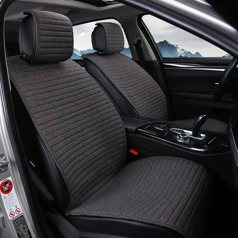 Продажа 2 шт Чехол коврик для защиты автомобильного сиденья Универсальные O SHI автомобильные чехлы для сидений подходят Kia и т. д. Большинство автомоб...