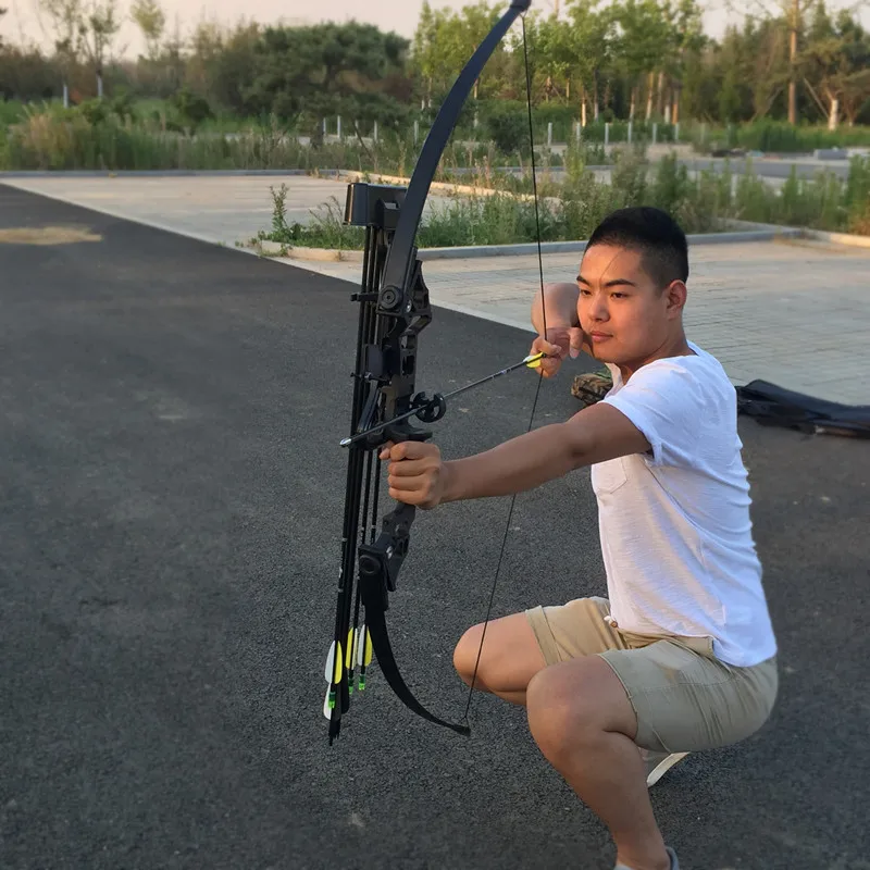 30/40lbs изогнутый лук для правшей стрельба из лука охота игра Спорт на открытом