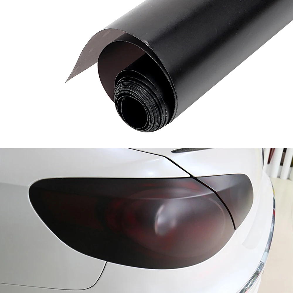 30cm*100cm Car Stickers for Brake Rear Lights Auto Light Decals Tint