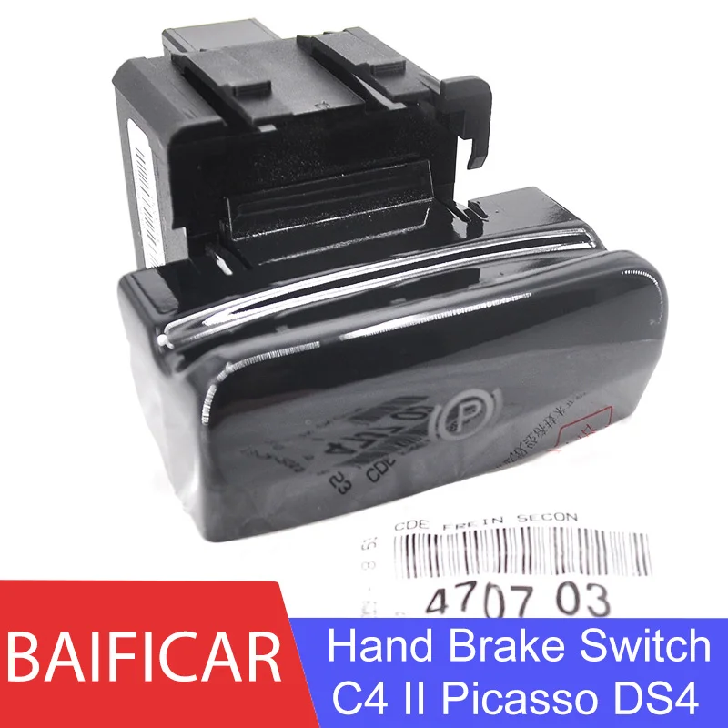 

Baificar New Genuine Bright Surface Electronic Hand Brake Switch Parking Brake Sensor 470703 For Citroen C4 II Picasso DS4 C4