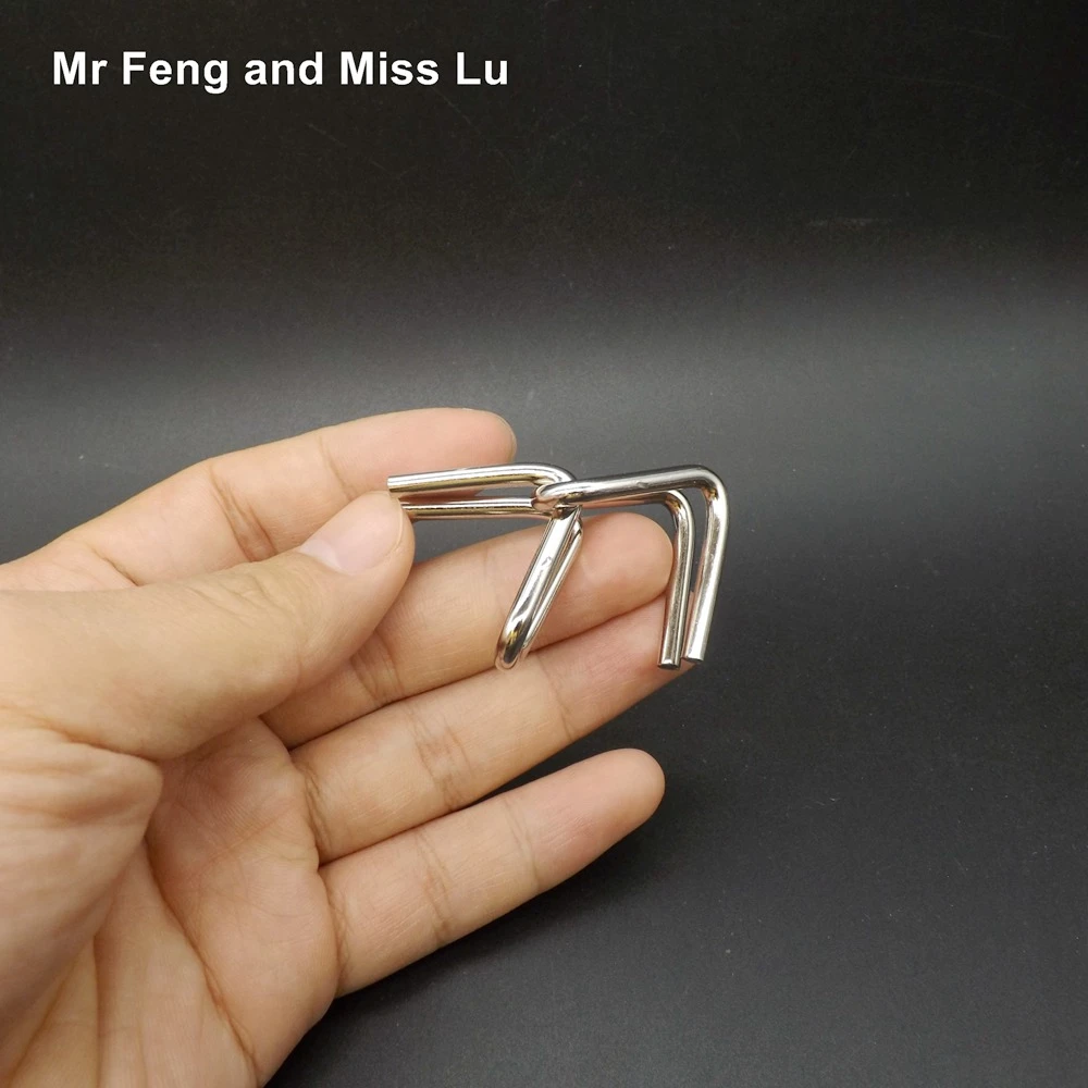 Classical Casual Toy Kid Metal Wire Puzzle Ring Letter V Unlock Solution Trick Game Ring Ice Blue Lights Ring Ring Mp3ring Wedding Ring Aliexpress
