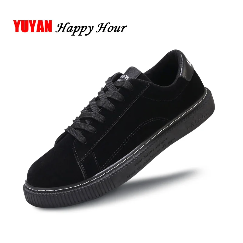 Fashion Brand Street Shoes Men Sneakers Cool Men's Casual Shoes Flat Man Shoes Black A272