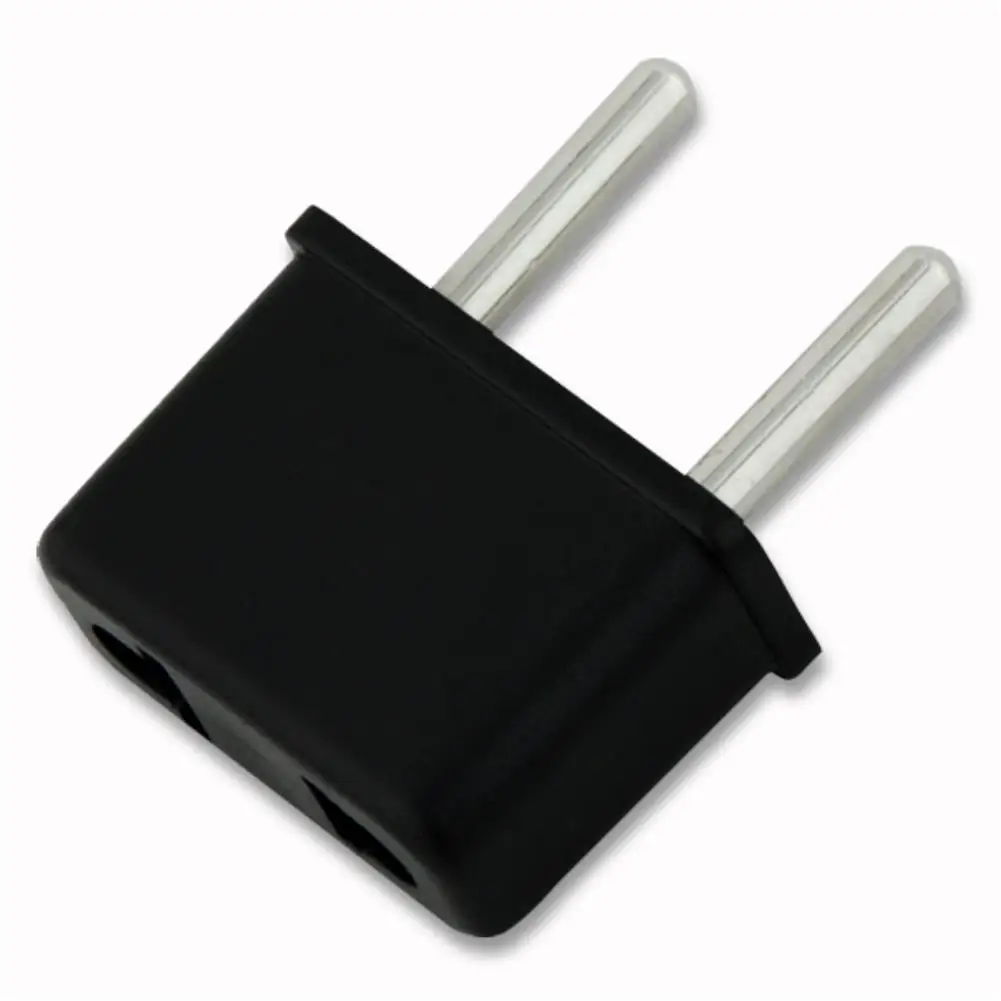 

US USA To EU EURO AC Travel Charger Plug Converter Adapter Plug converter Power Adapter