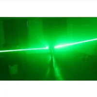 Новая двойная головка Зеленая лазерная указка зеленый лазерный меч для вечерние dj Party club лазерное шоу свет широкий луч laserмм The 100 МВт 8 мм луч