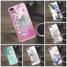 Weiche Zubehör Fall Für Apple iPhone 4 4 s 5 5C SE 6 6 s 7 8 Plus X Galaxy a3 A5 J1 J2 J3 J5 J7 2017 Tatty Teddy Mir, Sie Tragen(China)