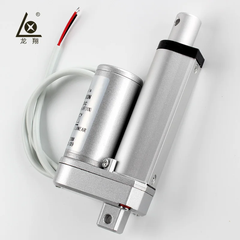 Push rod motor 50 mm travel ac electric push rod 12 v dc motor