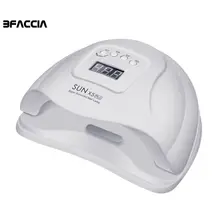 Bfaccia SUN X5 Plus светодиодный светильник 72 Вт Сушилка для ногтей с ЖК-дисплеем 36 светодиодный светильник-сушилка для отверждения гель-лака автоматический датчик таймер машины для ногтей