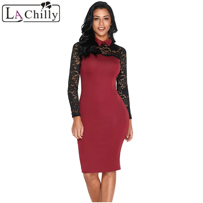 красное классическое платье. черное платье с красными рукавами. красно черное платье. трикотажное красное платье с длинным рукавом. платье с воротником.