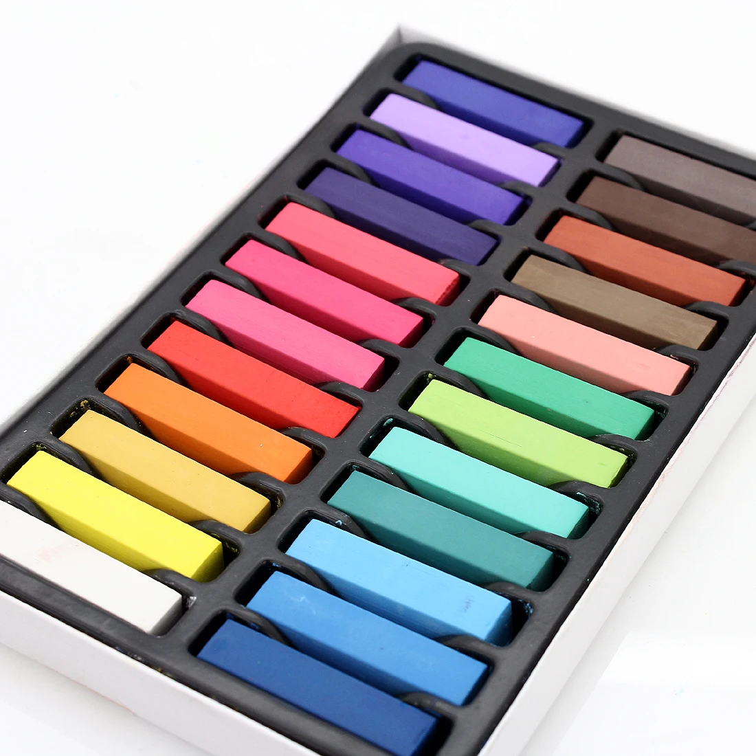 Fashion 24 Colors Hair color Chalk Temporary Color Hair Chalk DIY