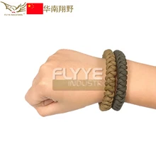 FLYYE парашютный шнур Паракорд браслет шнур веревка Mil Spec Тип III 7 Strand 100 футов альпинистский кемпинг выживания OT-G005