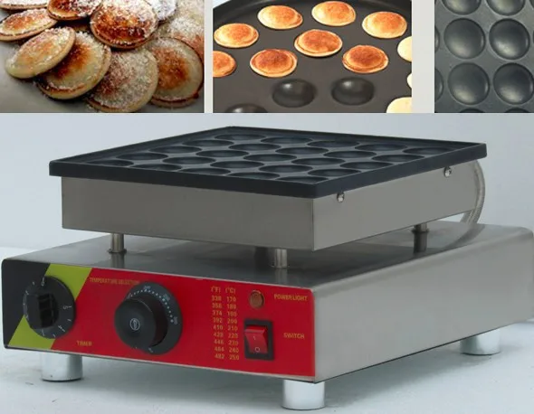 25pcs 110v 220v Electric Dutch Poffertjes Mini Pancakes Maker 25pcs 110v 220v Electric Dutch Poffertjes Mini Pancakes Maker