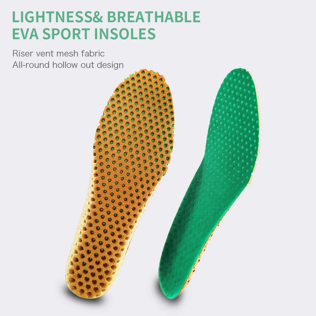 PCSSOLE 1 пара легкий вес амортизация дышащий ароматизированные стельки для обувь удобные вставки спорта 637